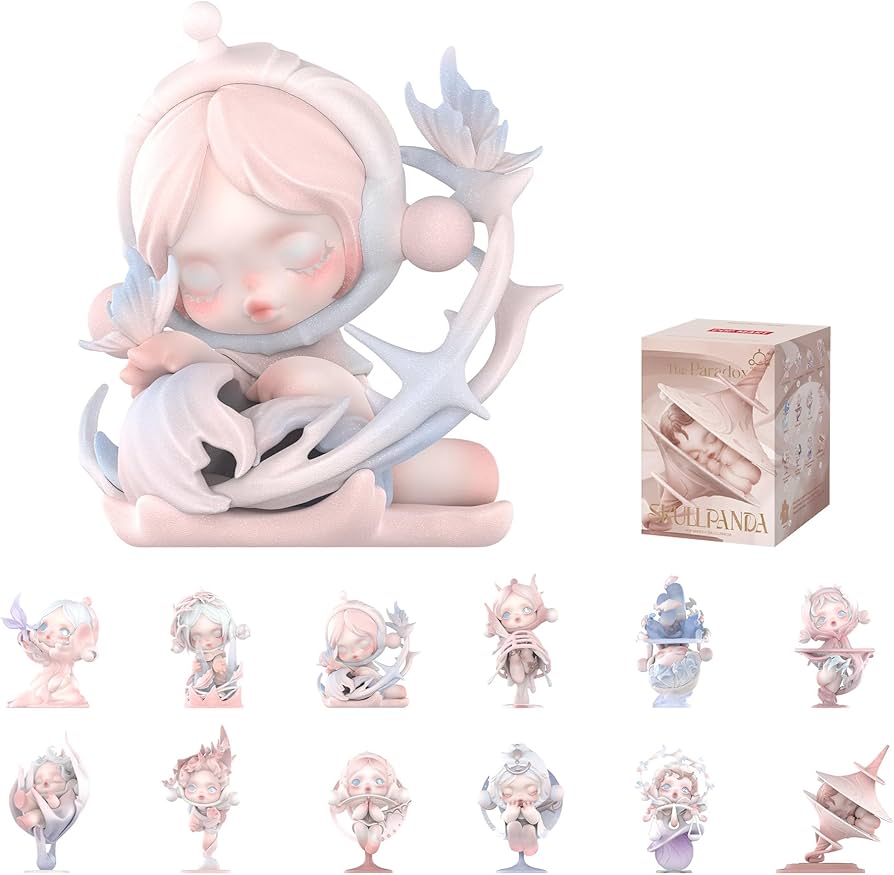 SKULLPANDA The Paradoxシリーズ Amazon.com: POP MART SKULLPANDA The Paradox Series Blind Box